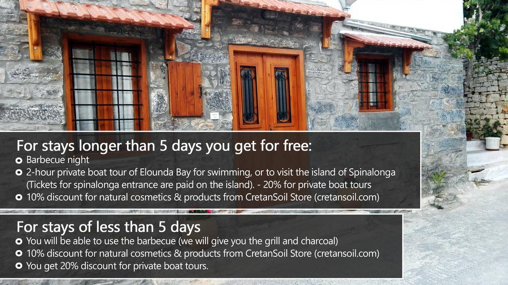 Sfirakis Traditional House Elounda Exterior foto